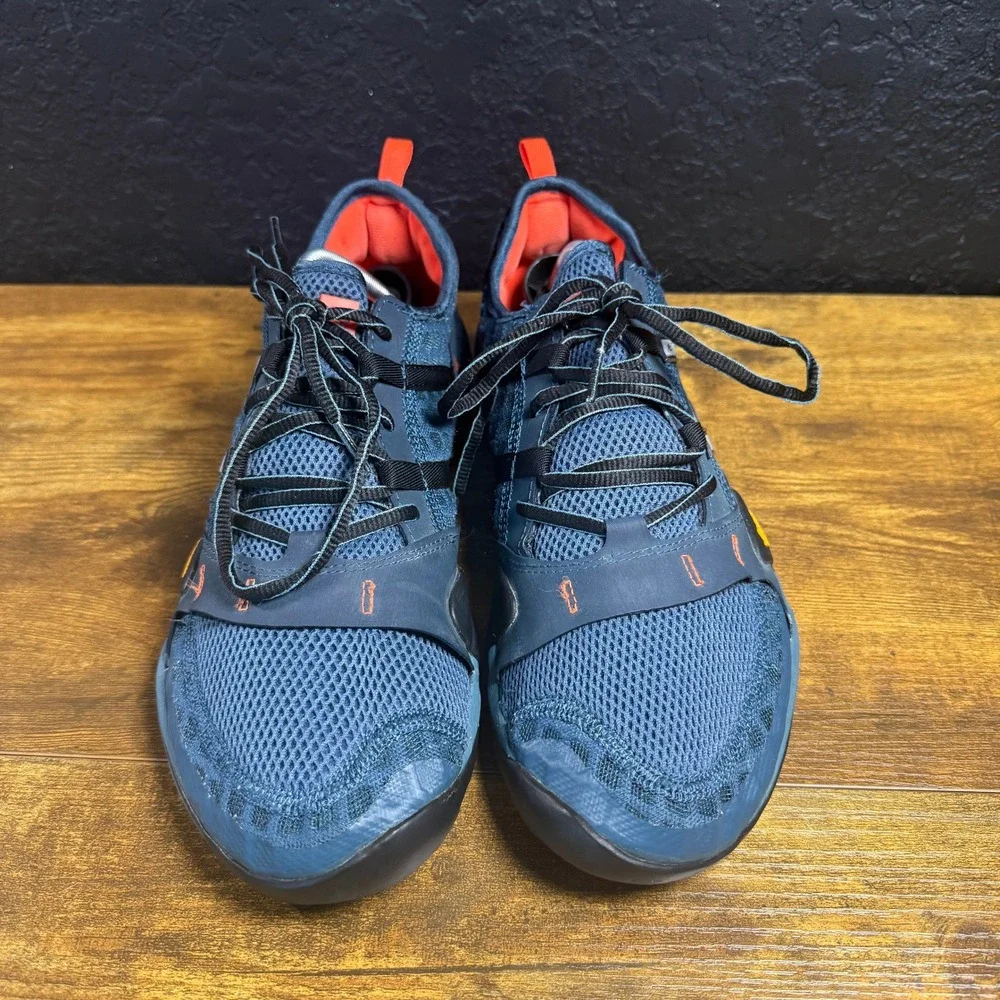 New Balance Minimus MT10GO Blue Synthetic Trail Running Shoes Mens 11.5